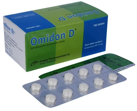Pack Image: Omidon D 10 mg Tablet (10 x 10)