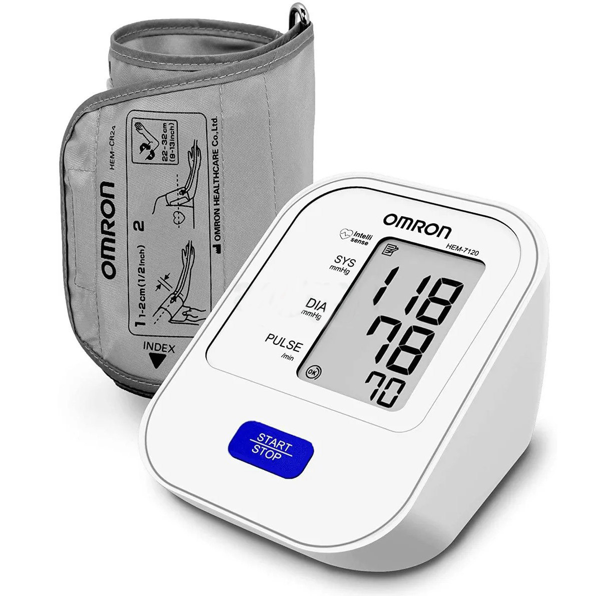 Pack Image: Omron (HEM-7120) Digital blood BP Monitor Device (Each device)