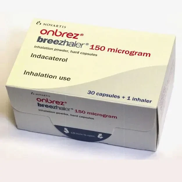 Pack Image: Onbrez 150 mcg Inhalation Capsule (3 x 10)