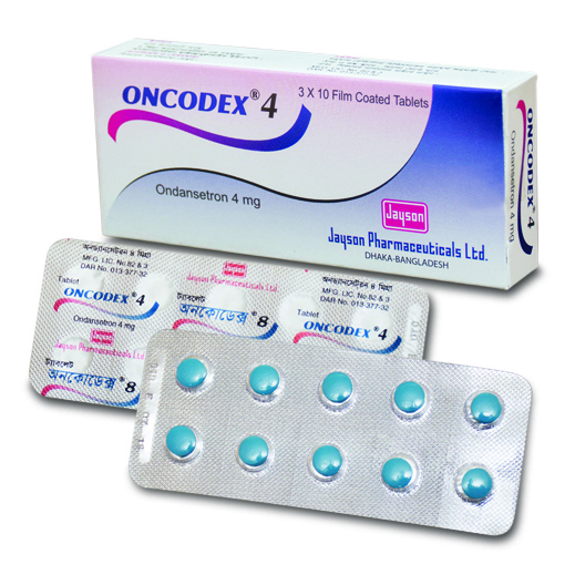 Pack Image: Oncodex 4 mg Tablet (3 x 10)