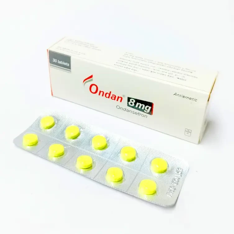Pack Image: Ondan 8 mg Tablet (3 x 10)