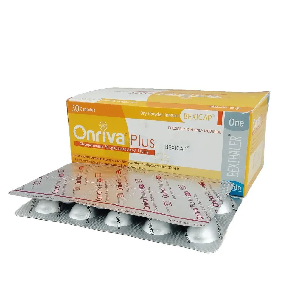 Pack Image: Onriva Plus 110 mcg Inhalation Capsule (3 x 10)