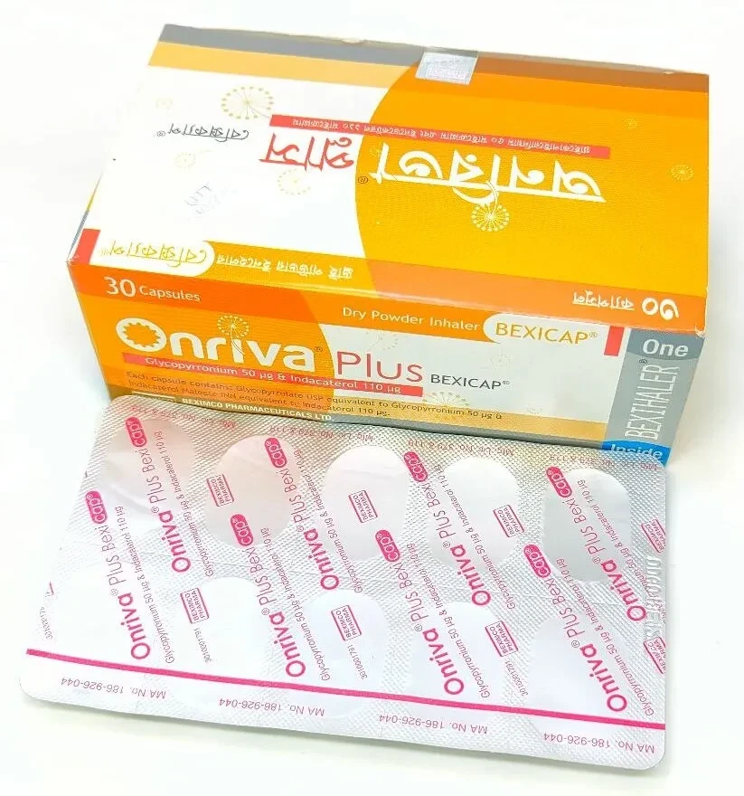 Pack Image: Onriva Plus 110 mcg Inhalation Capsule (3 x 10)