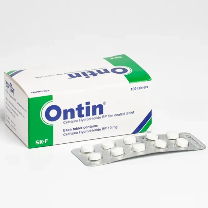 Pack Image: Ontin 10 mg Tablet (10 x 10)