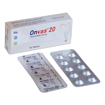 Pack Image: Onvas 20 mg Tablet (2 x 10)