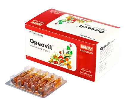 Pack Image: Opsovit (50 mg Injection (2 ml ampoule)