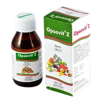 Pack Image: Opsovit Z Syrup (100 ml bottle)