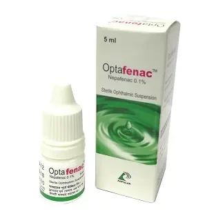 Pack Image: Optafenac 0.1% Suspension (5 ml drop)
