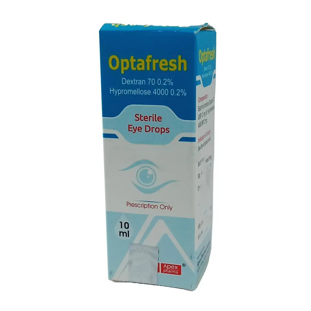 Pack Image: Optafresh 0.2% 0.2% Eye Drop (10 ml drop)