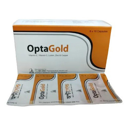 Pack Image: Optagold 60 mg Capsule (6 x 10)