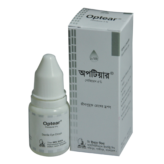 Pack Image: Optear 5% v Eye Drop (10 ml drop)