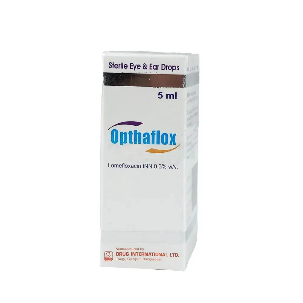 Pack Image: Opthaflox 0.3% Eye Drop (5 ml drop)