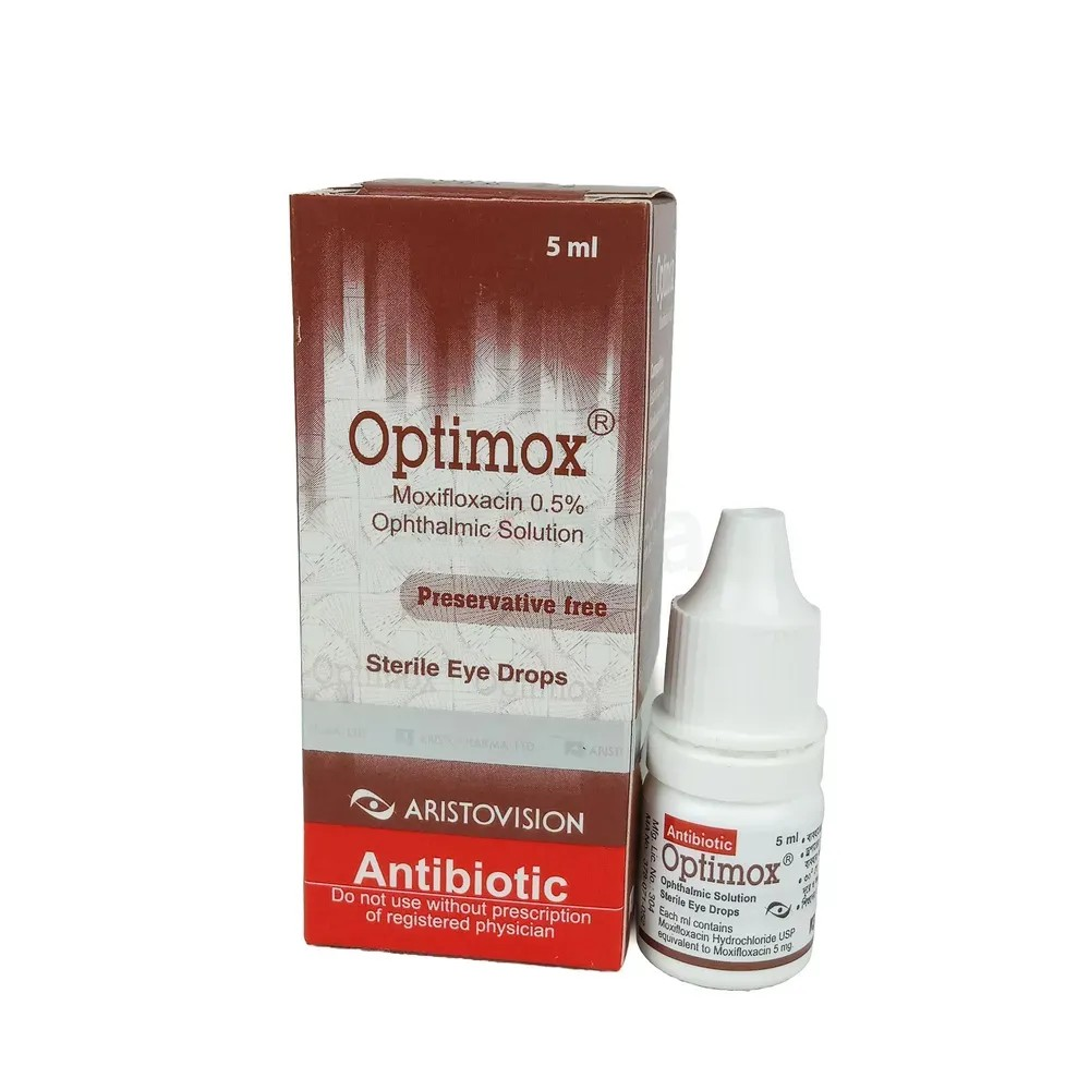 Pack Image: Optimox 0.5% Eye Drop (5 ml drop)