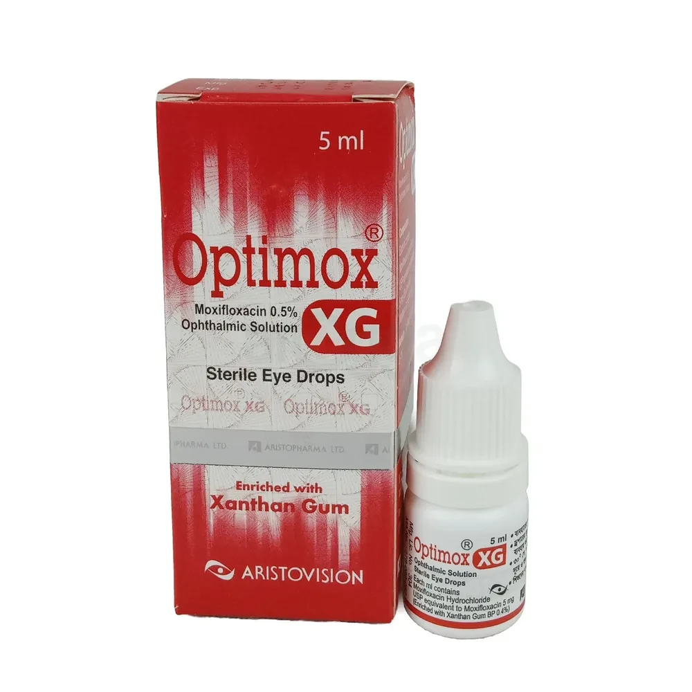 Pack Image: Optimox XG 0.5% 0.4% Eye Drop (5 ml drop)