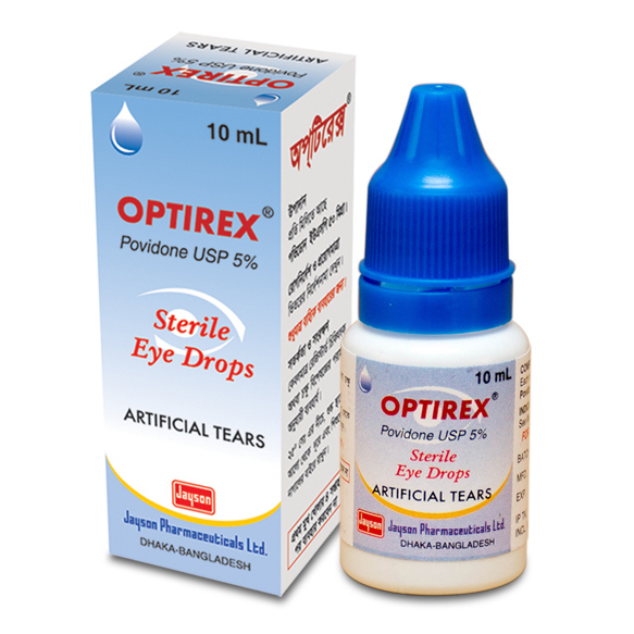 Pack Image: Optirex 5% v Eye Drop (10 ml drop)