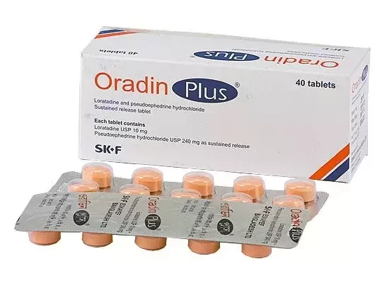 Pack Image: Oradin Plus 10 mg Tablet (4 x 10)