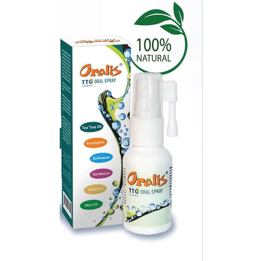 Pack Image: Oralis TTO  Spray (25 ml bottle)