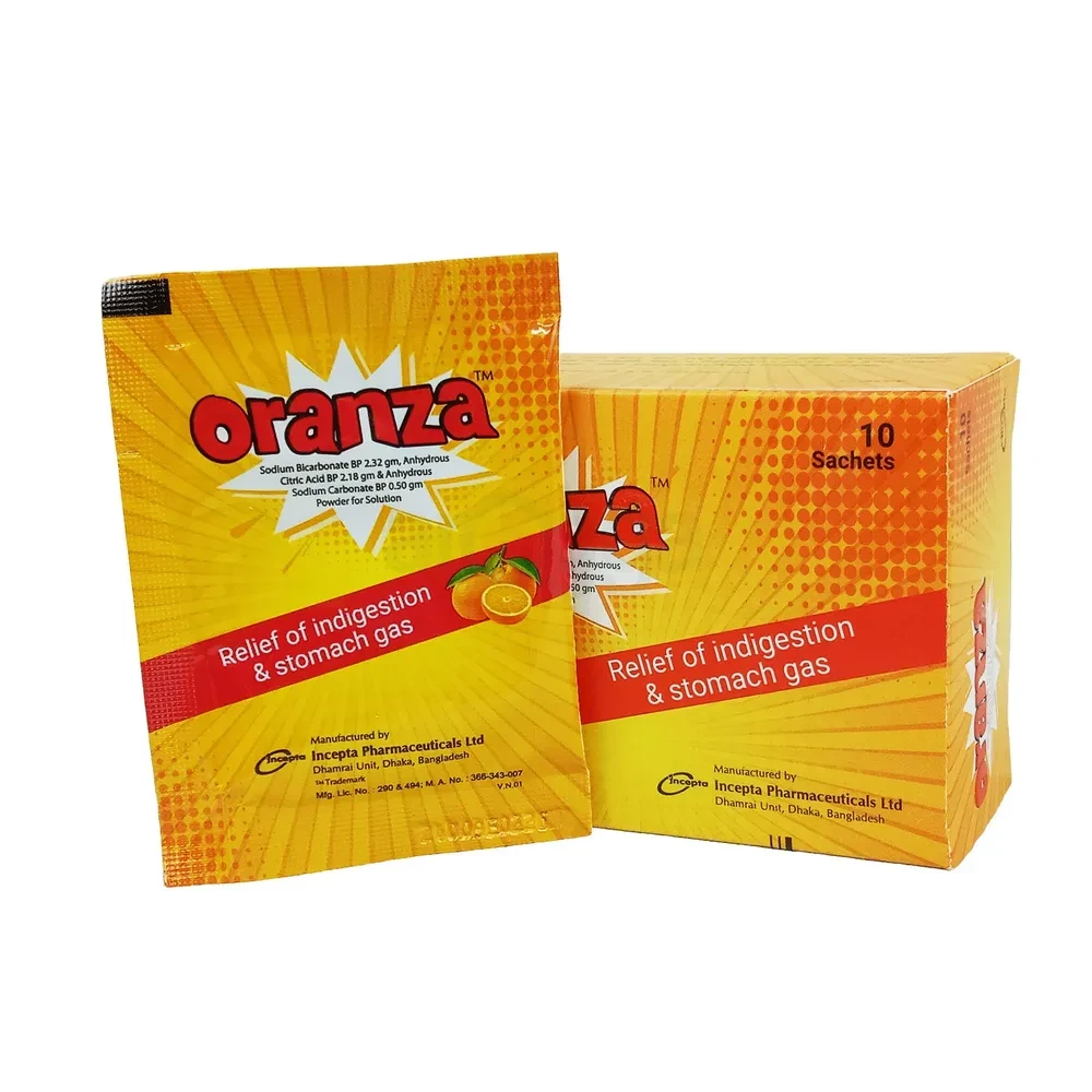Pack Image: Oranza (2.32 gm Powder for Solution (5 gm sachet)