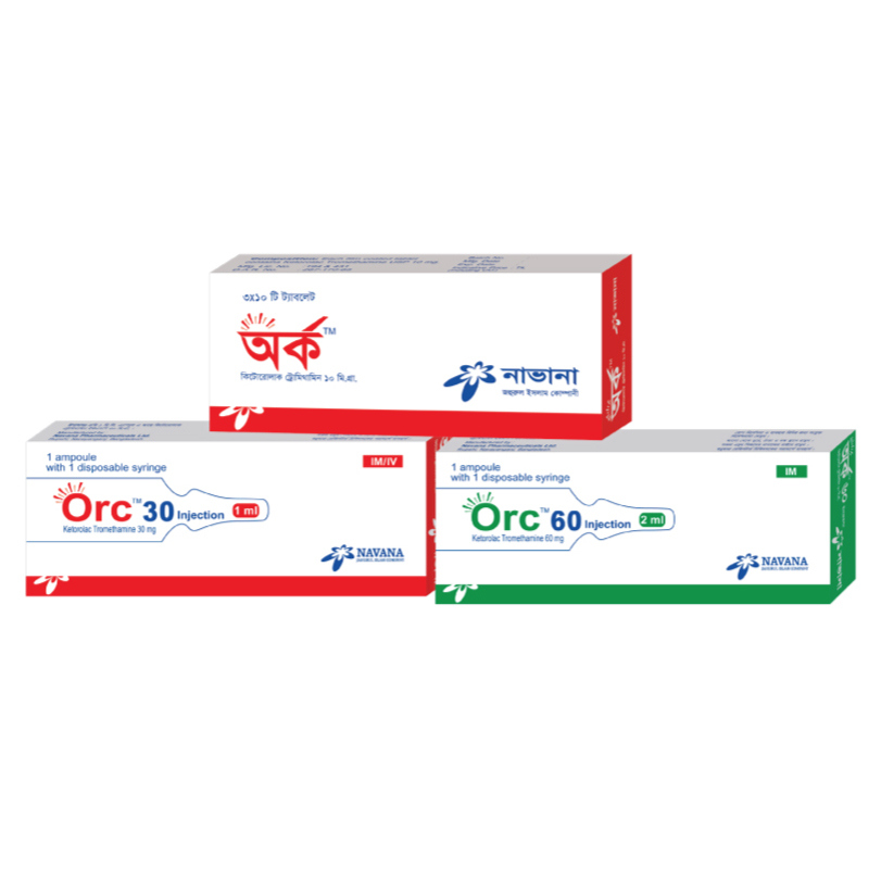 Pack Image: Orc 10 mg Tablet (3 x 10)