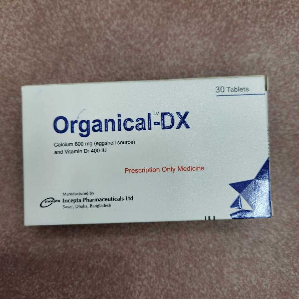 Pack Image: Organical-DX 600 mg Tablet (3 x 10)