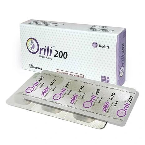 Pack Image: Orili 200 mg Tablet (2 x 6)