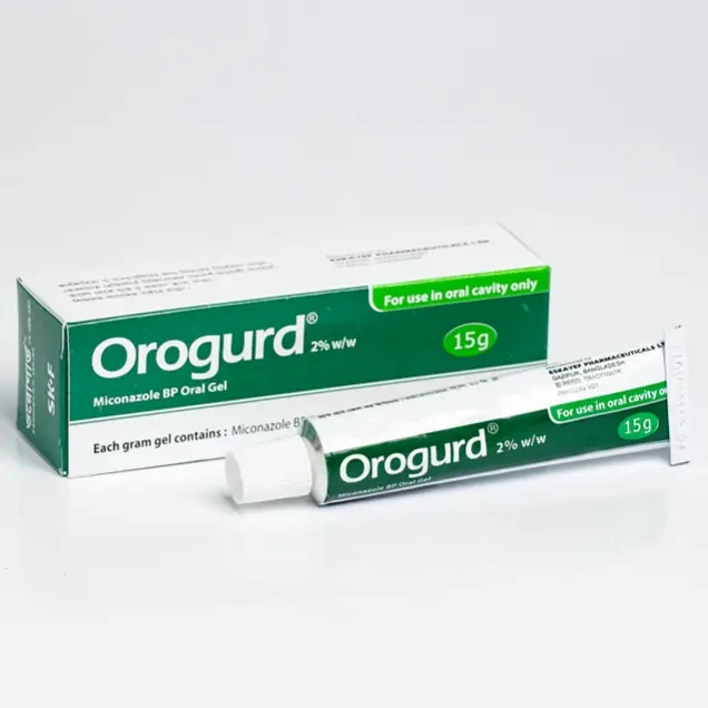 Pack Image: Orogurd 2% w Oral Gel (15 gm tube)