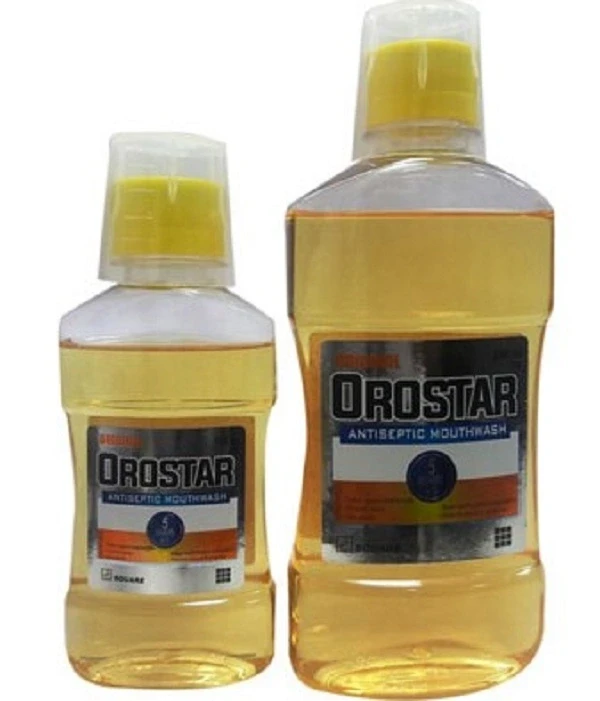 Pack Image: Orostar Original  Mouthwash (120 ml bottle)