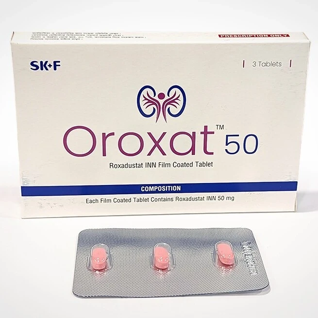 Pack Image: Oroxat 50 mg Tablet (1 x 3)