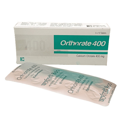 Pack Image: Orthorate 400 mg Tablet (3 x 10)