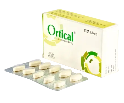 Pack Image: Ortical 400 mg Tablet (3 x 10)