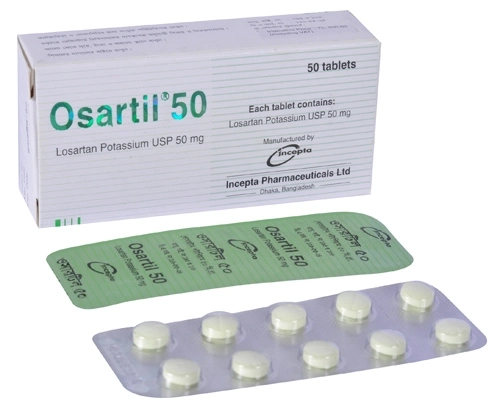 Pack Image: Osartil 50 mg Tablet (5 x 10)