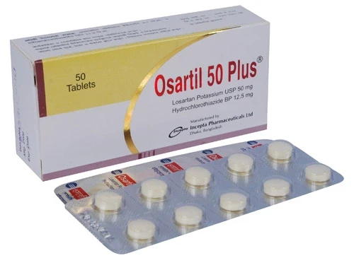Pack Image: Osartil Plus 50 mg Tablet (5 x 10)