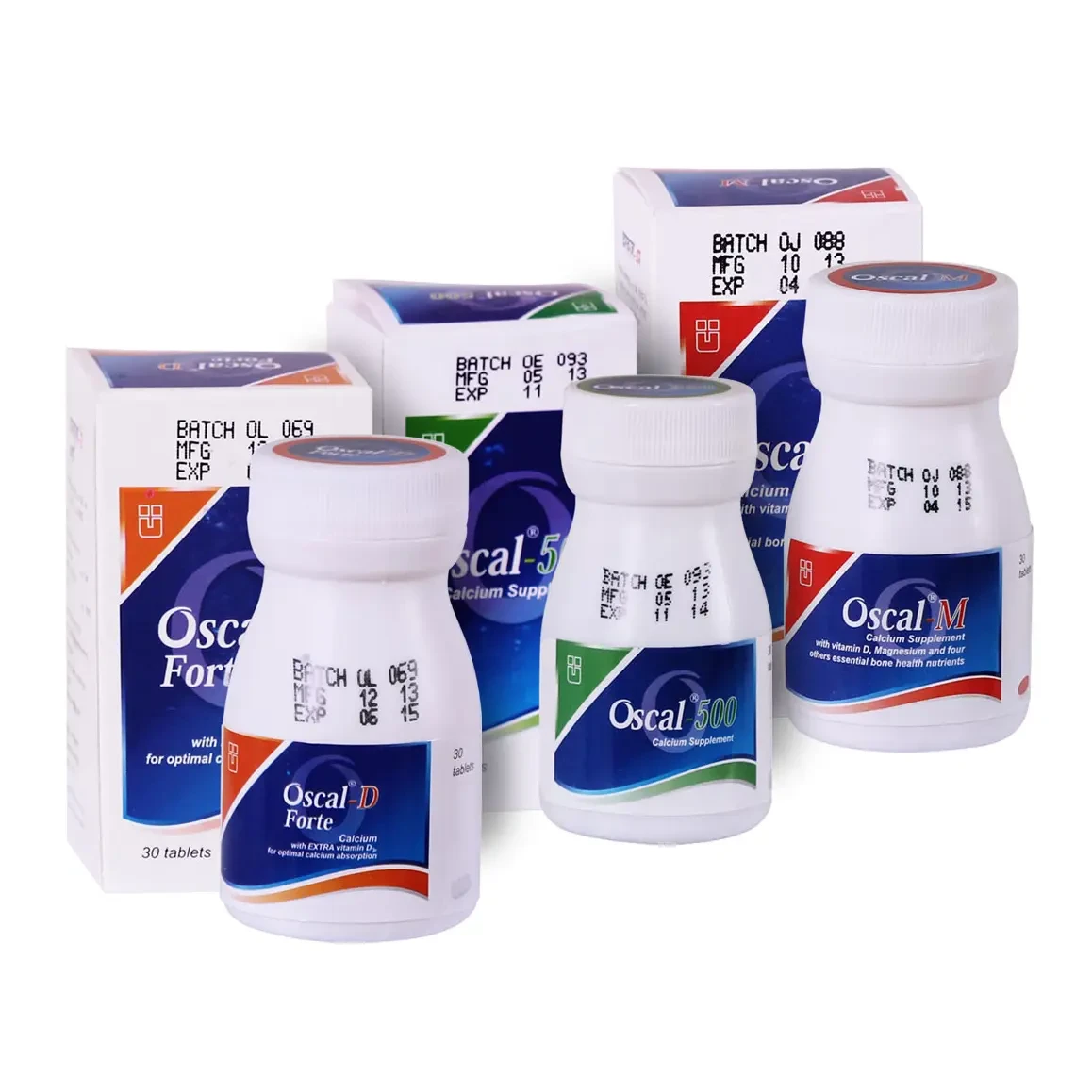 Pack Image: Oscal-D Forte 600 mg Tablet (3 x 10)