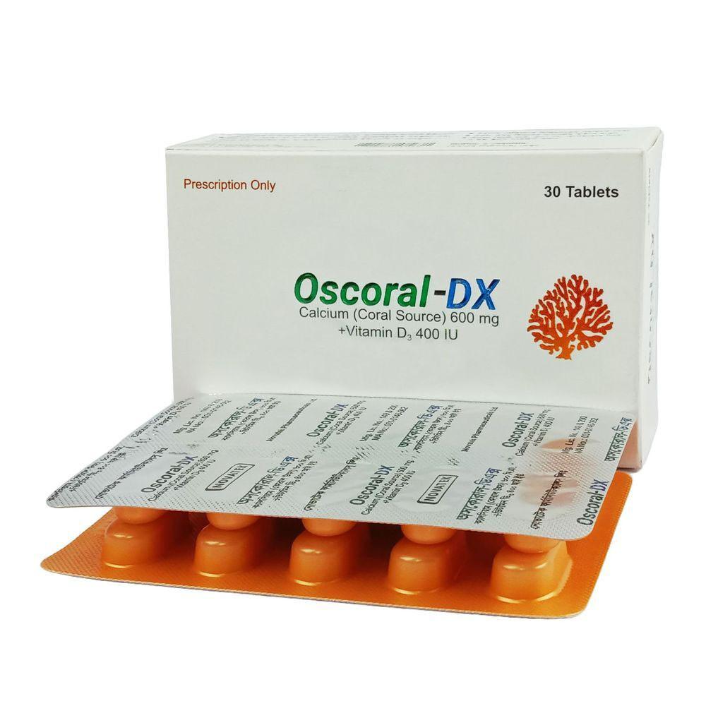 Pack Image: Oscoral DX 600 mg Tablet (3 x 10)