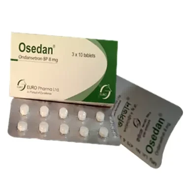 Pack Image: Osedan 8 mg Tablet (3 x 10)