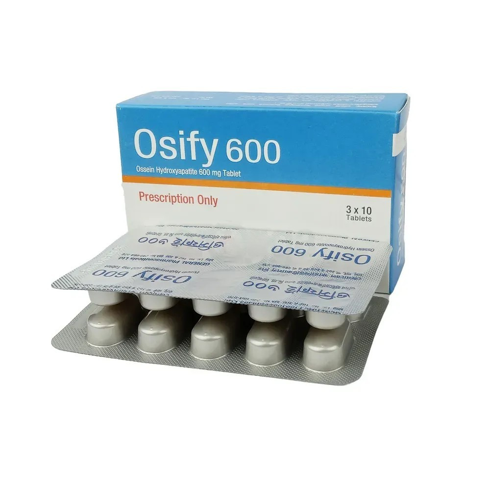 Pack Image: Osify 600 mg Tablet (3 x 10)