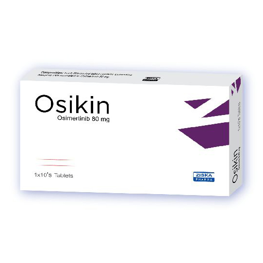 Pack Image: Osikin 80 mg Tablet (1 x 10)
