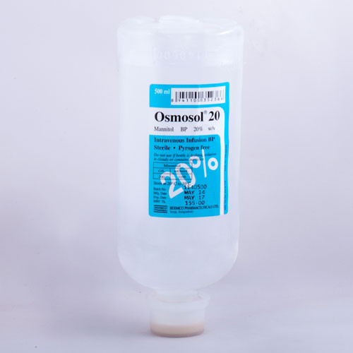 Pack Image: Osmosol 20% Injection (500 ml bottle)