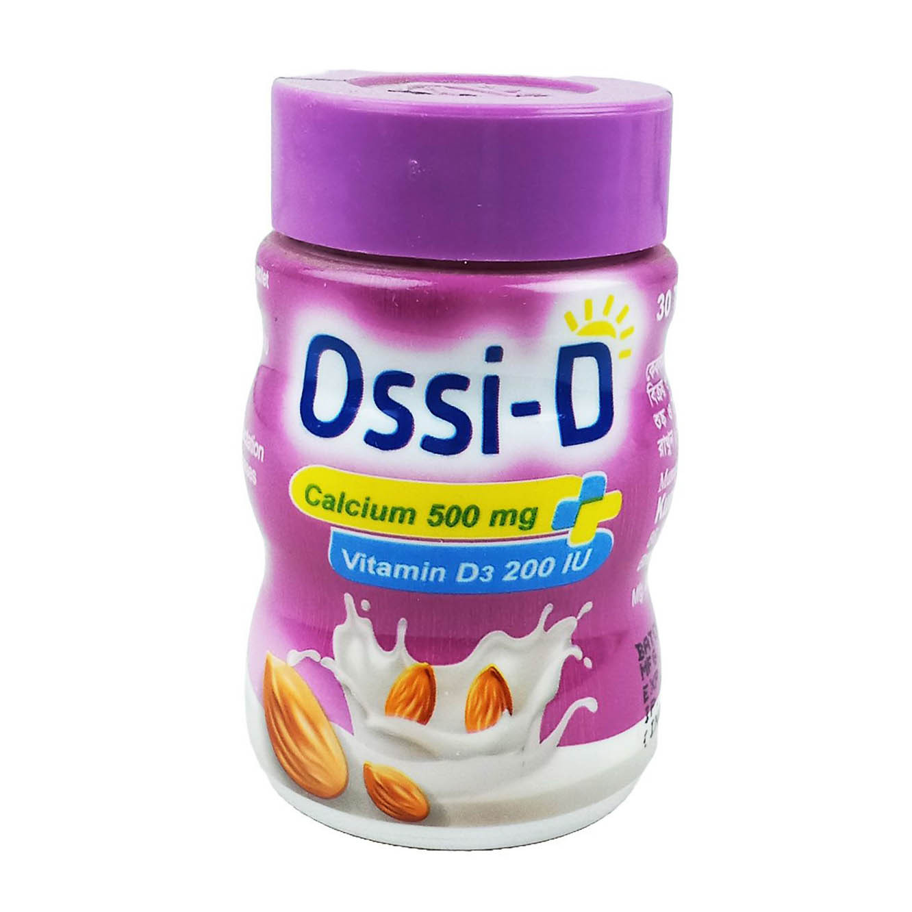 Pack Image: Ossi-D 500 mg Tablet (1 x 15)