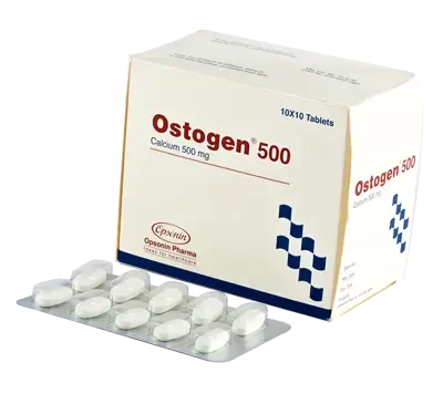 Pack Image: Ostogen 500 mg Tablet (10 x 10)