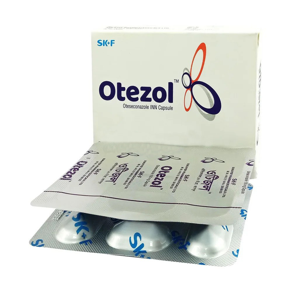 Pack Image: Otezol 150 mg Capsule (2 x 6)