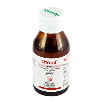 Pack Image: Otosil 5 mg Oral Solution (60 ml bottle)