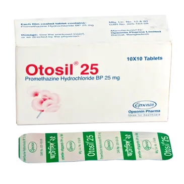Pack Image: Otosil 25 mg Tablet (10 x 10)