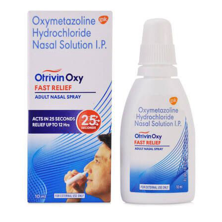 Pack Image: Otrivin Oxy 0.05% Nasal Drop (10 ml drop)