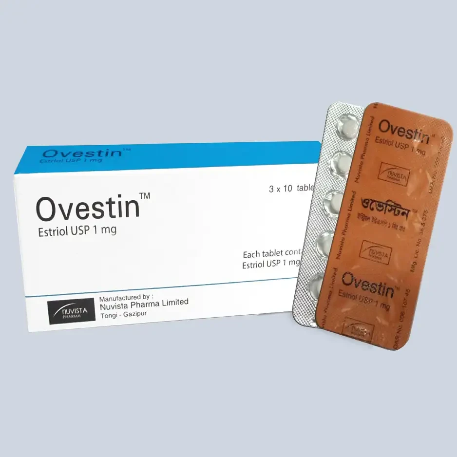 Pack Image: Ovestin 1 mg Tablet (3 x 10)
