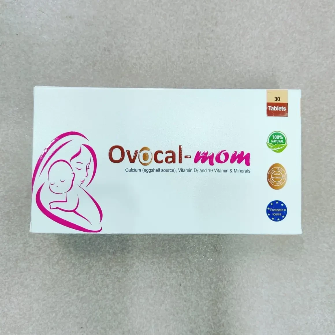 Pack Image: Ovocal-MOM  Tablet (3 x 10)