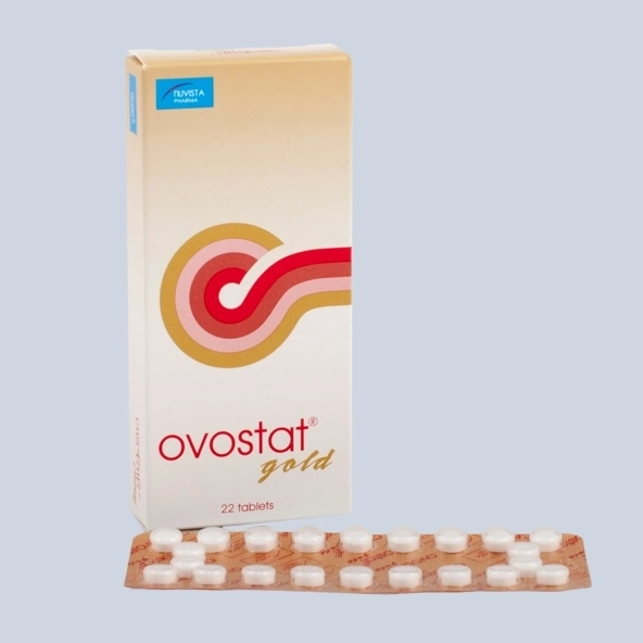 Pack Image: Ovostat Gold 0.0375 mg Tablet (22 tablet pack)