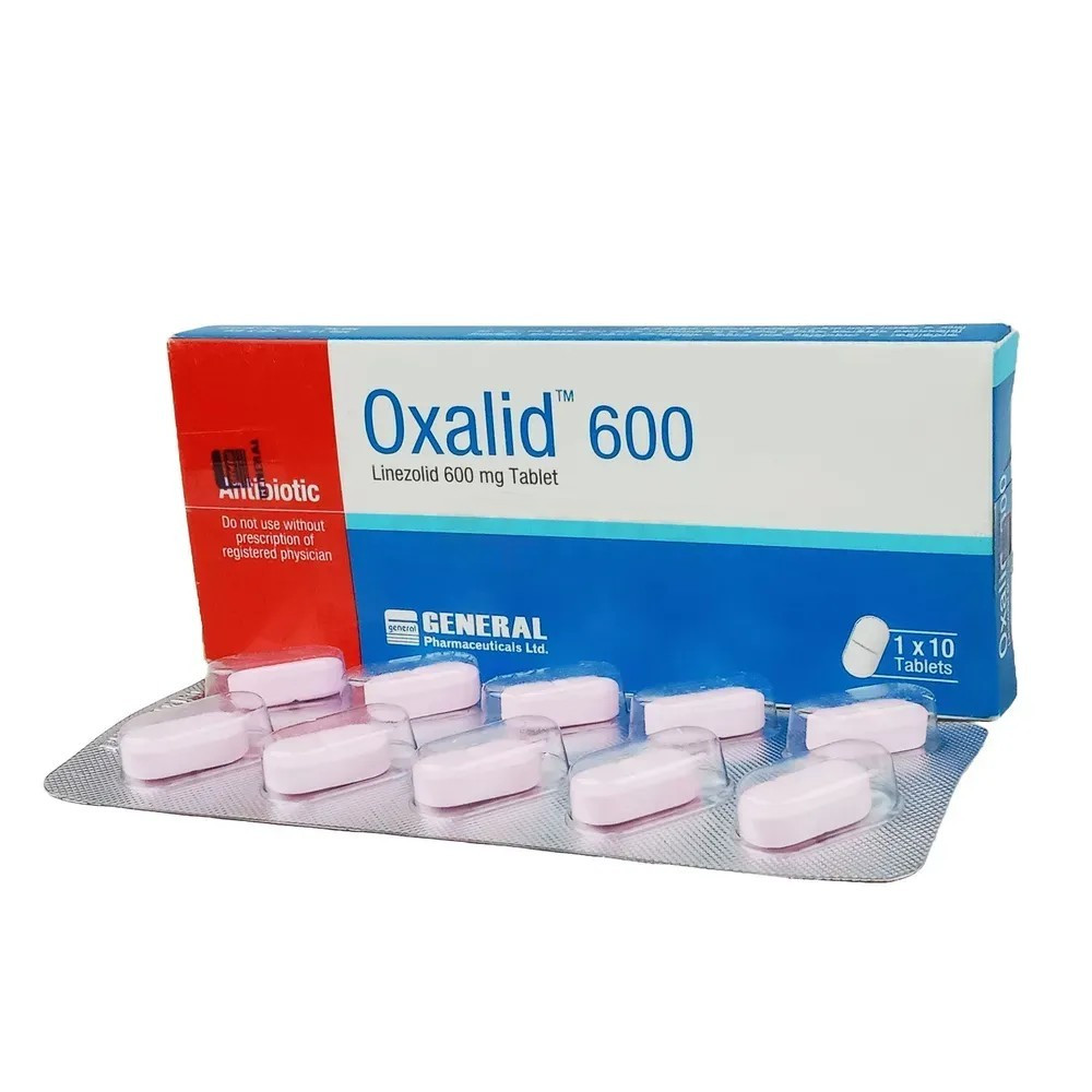 Pack Image: Oxalid 600 mg Tablet (1 x 10)