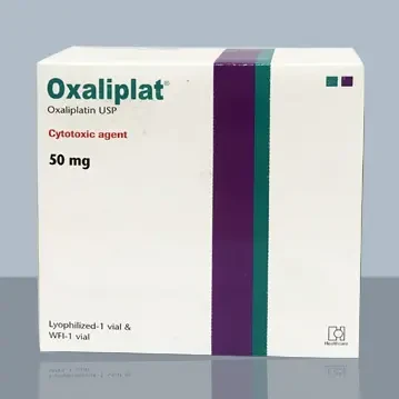 Pack Image: Oxaliplat 5 mg Injection (50 mg vial)