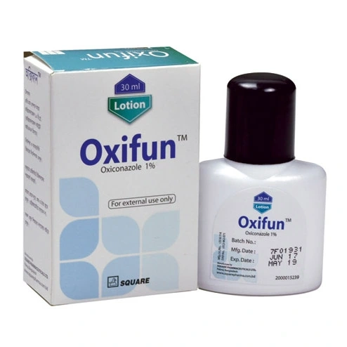 Pack Image: Oxifun 1% Lotion (30 ml bottle)